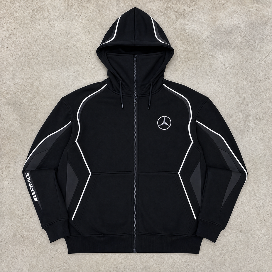 Car Brand Zip Hoodie