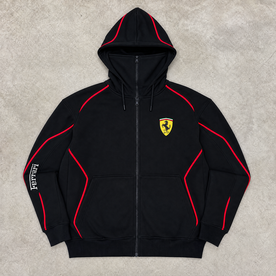 Car Brand Zip Hoodie