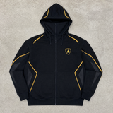 Car Brand Zip Hoodie