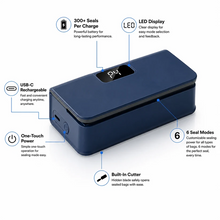 Mini Bag Sealer with Cutter and Magnet
