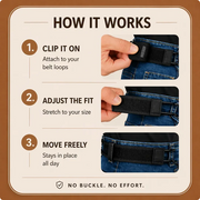 Adjustable Buckle Free Belt