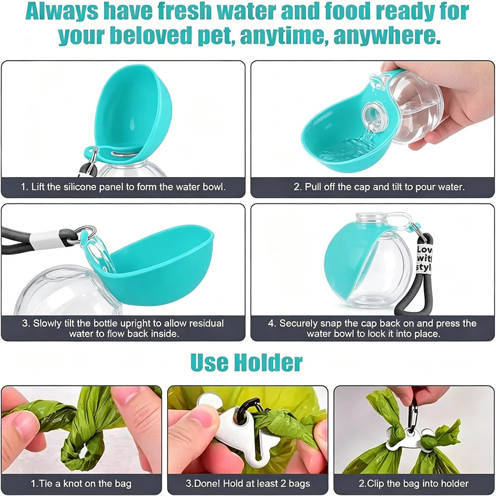 Portable Dog Water Bottle