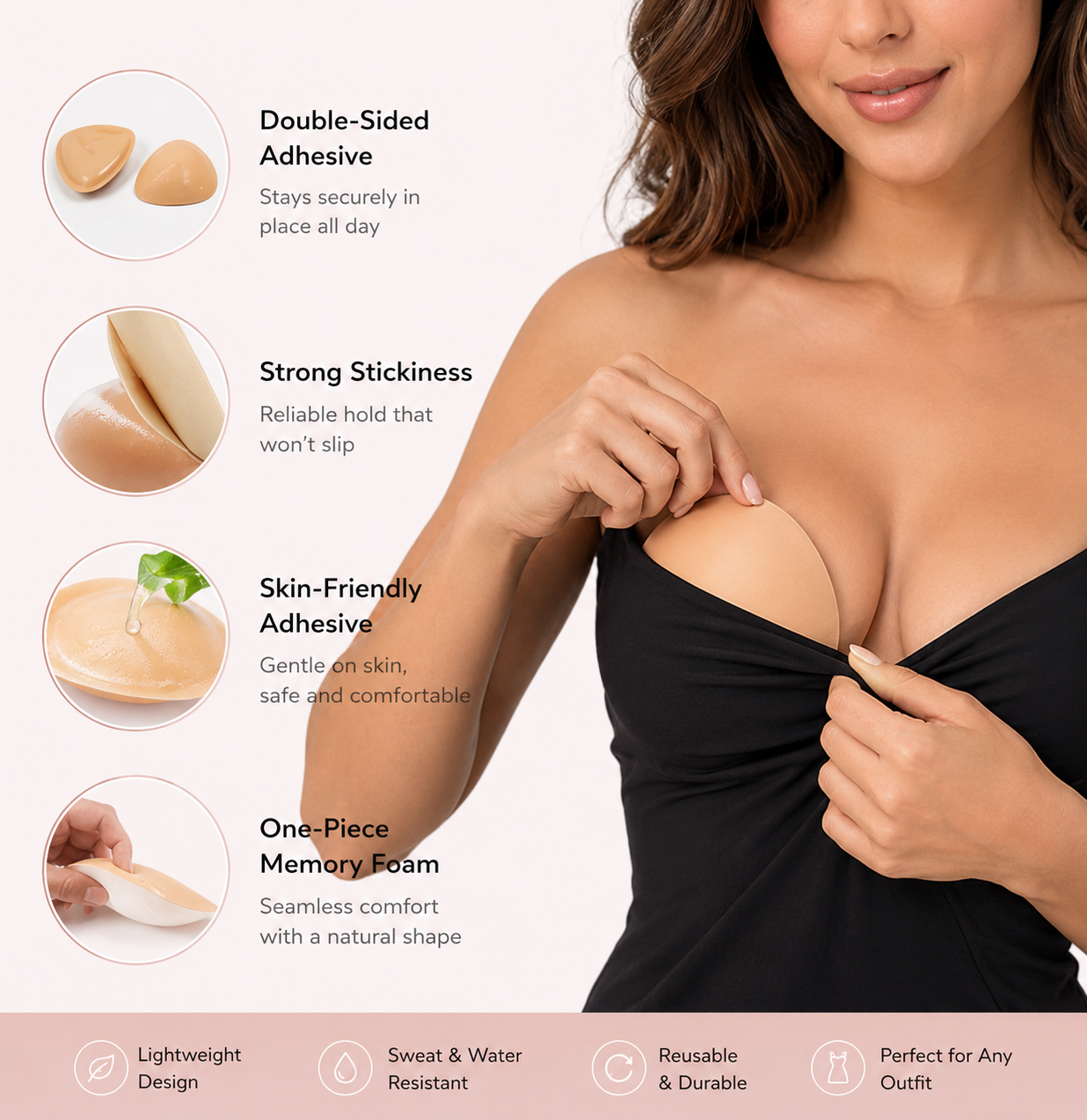 Jelly Bra Sticky Inserts
